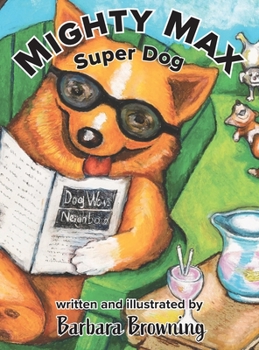 Hardcover Mighty Max Super Dog Book