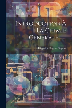 Paperback Introduction À La Chimie Générale ...... [French] Book