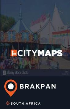 Paperback City Maps Brakpan South Africa Book