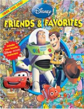 Hardcover Look Find Disney Pixar Favorites Book