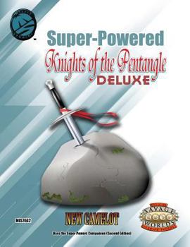 Paperback Super-Powered: Knights of the Pentangle Deluxe Book
