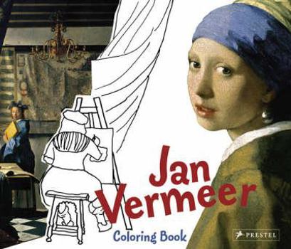 Paperback Coloring Book Jan Vermeer /anglais Book