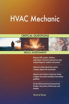 Paperback HVAC Mechanic Critical Questions Skills Assessment Book