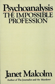 Paperback Psychoanalysis: The Impossible Profession Book