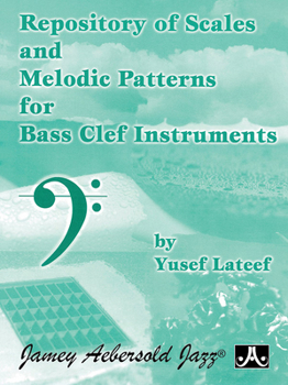 Paperback Repository of Scales and Melodic Patterns: Bass Clef Edition Book