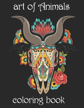Paperback art of Animals: coloring book