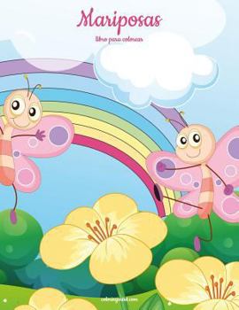 Paperback Mariposas libro para colorear 1 [Spanish] Book