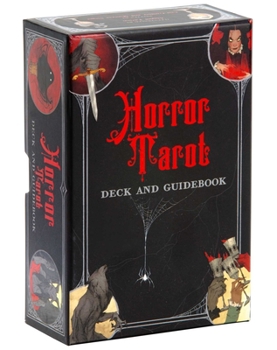 Cards Horror Tarot Deck and Guidebook Book