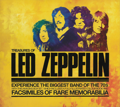 Hardcover Treasures of Led Zeppelin [With Poster and Memorabilia] Book