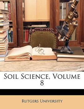 Paperback Soil Science, Volume 8 Book