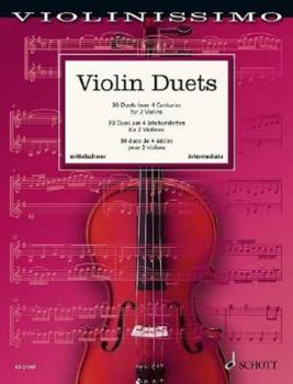 Paperback Violin Duets Book