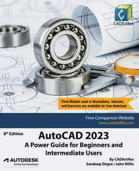 Paperback AutoCAD 2023: A Power Guide for Beginners and Intermediate Users Book