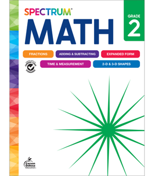 Paperback Spectrum Math Workbook, Grade 2 Book