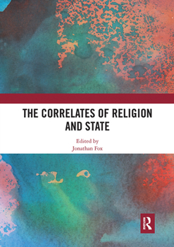 Paperback The Correlates of Religion and State Book