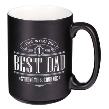 Misc. Supplies Ceramic Mug Best Dad Joshua 1:9 Book