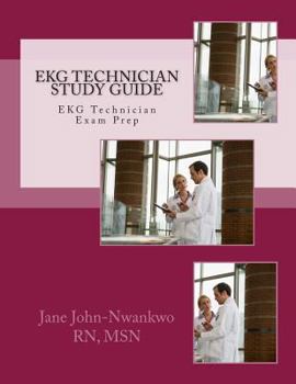 Paperback EKG Technician Study Guide Book