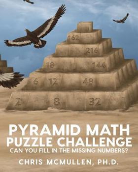 Paperback Pyramid Math Puzzle Challenge: Can you fill in the missing numbers? Book