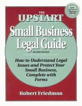 Paperback Upstart Small Business Legal Guide Book