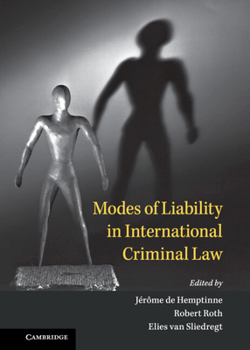 Hardcover Modes of Liability in International Criminal Law Book