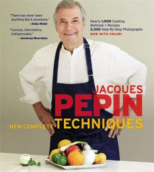 Hardcover Jacques Pépin New Complete Techniques Book