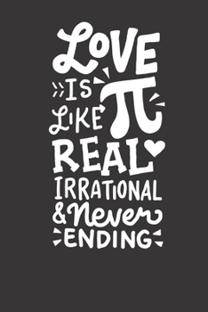 Paperback Notebook: Math Pi Day Gift Student Teacher Funny College Ruled 6x9 120 Pages Book