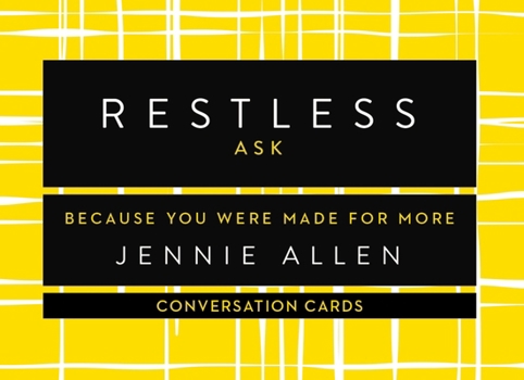 Cards Restless Conversation Card Deck: Because You Were Made for More Book
