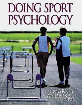 Paperback Doing Sport Psychology Book