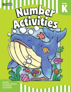 Paperback Number Activities: Grade Pre-K-K (Flash Skills) Book