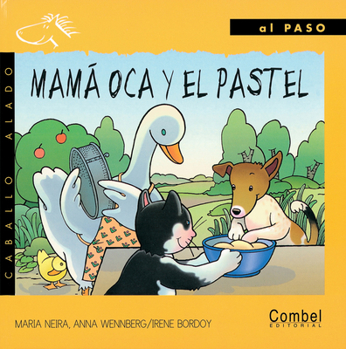 Hardcover Mama Oca y el Pastel = Mother Goose and the Vowels [Spanish] Book