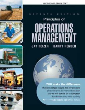 Principles of Operations Management