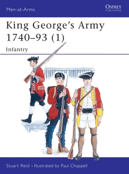 Paperback King George's Army 1740-93 (1): Infantry Book