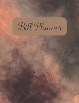 Bill Planner: Monthly Savings Goals And Bill Planning Journal