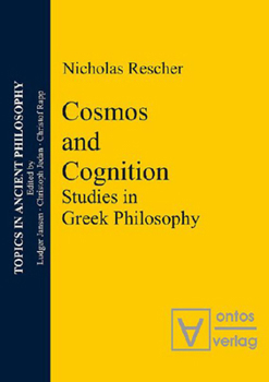 Hardcover Cosmos and Logos: Studies in Greek Philosophy Book