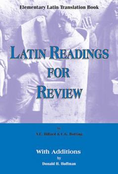 Paperback Elementary Latin Translation Book: Latin Readings for Review Book