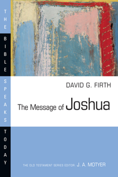 Paperback The Message of Joshua Book