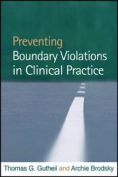 Hardcover Preventing Boundary Violations in Clinical Practice Book