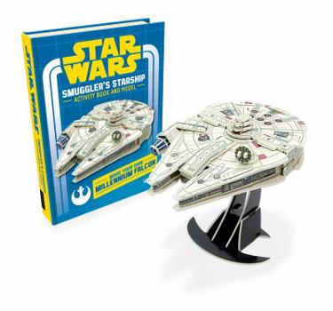 Hardcover Star Wars: Smuggler's Starship: Activity Book and Model (Star Wars Construction Books) Book