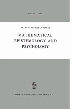 Paperback Mathematical Epistemology and Psychology Book