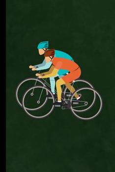 Paperback Bikers: Exercise Biking Gift For Cyclists (6x9) Dot Grid Notebook To Write In Book