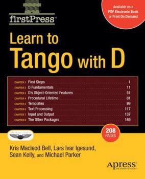 Paperback Learn to Tango with D Book