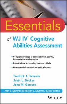 Paperback Essentials of Wj IV Cognitive Abilities Assessment Book