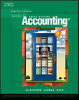 Hardcover Century 21 Accounting: General Journal, Introductory Course, Chapters 1-16 [With CDROM] Book