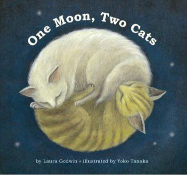 Hardcover One Moon, Two Cats Book