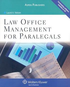 Paperback Law Office Management for Paralegals Book