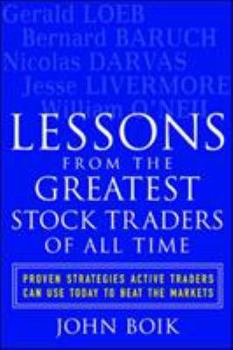 Paperback Lessons from the Greatest Stock Traders of All Time Book