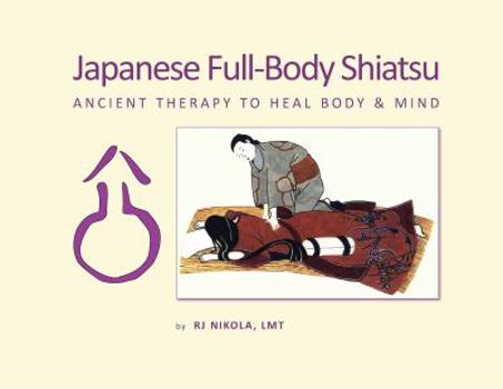 Textbook Binding Japanese Full-Body Shiatsu Book