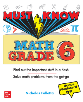 Paperback Must Know Math Grade 6 Book