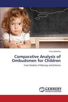 Paperback Comparative Analysis of Ombudsmen for Children Book