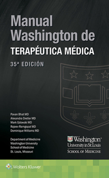 Paperback Manual Washington de Terap?utica M?dica [Spanish] Book