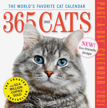 Calendar 365 Cats Page-A-Day Calendar 2021 Book